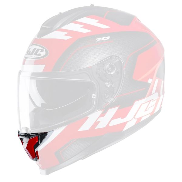 Pi�ces d�tach�es casque HJC Ventilation Mentonniere C70 Koro MC1