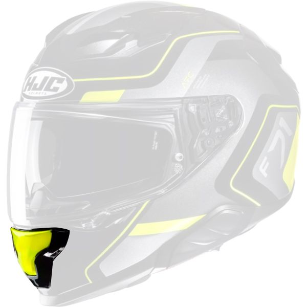 Pi�ces d�tach�es casque HJC Ventilation Mentonniere F71 Arcan MC3H
