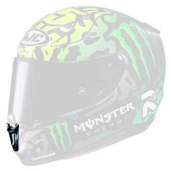 Pi�ces d�tach�es casque HJC Ventilation Mentonniere RPHA 11 Crutchlow Sepecial 1 MC4H