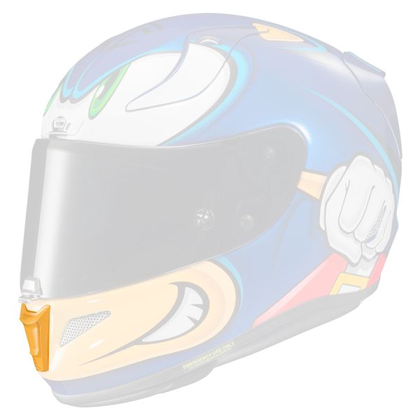 Pi�ces d�tach�es casque HJC Ventilation Mentonniere RPHA 11 Sonic Sega MC2