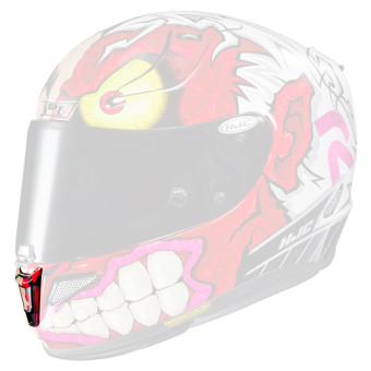 Pi�ces d�tach�es casque HJC Ventilation Mentonniere RPHA 11 Two Face MC1SF