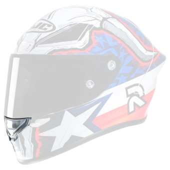 Pi�ces d�tach�es casque HJC Ventilation Mentonniere RPHA1 Garrett Gerloff Replica MC21