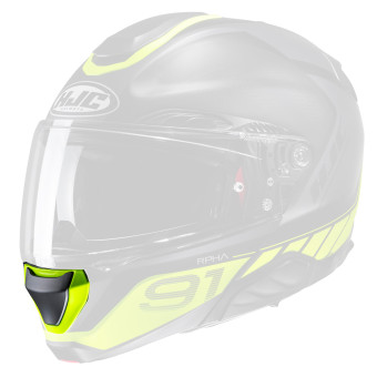 Pi�ces d�tach�es casque HJC Ventilation Mentonniere RPHA91 Rafino MC3HSF - MC5SF