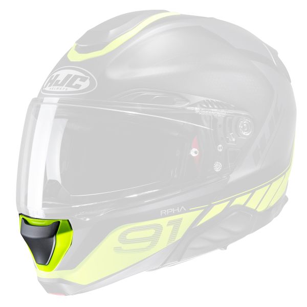Pi�ces d�tach�es casque HJC Ventilation Mentonniere RPHA91 Rafino MC3HSF - MC5SF