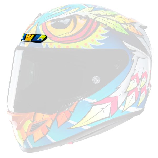 Pi�ces d�tach�es casque HJC Ventilation Superieure Centrale RPHA 12 Spasso MC3H