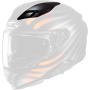 Pi�ces d�tach�es casque HJC Ventilation Superieure F71 Zen MC7SF - Arcan MC1SF