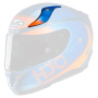 Pi�ces d�tach�es casque HJC Ventilation Superieure RPHA 11 Bine MC27SF