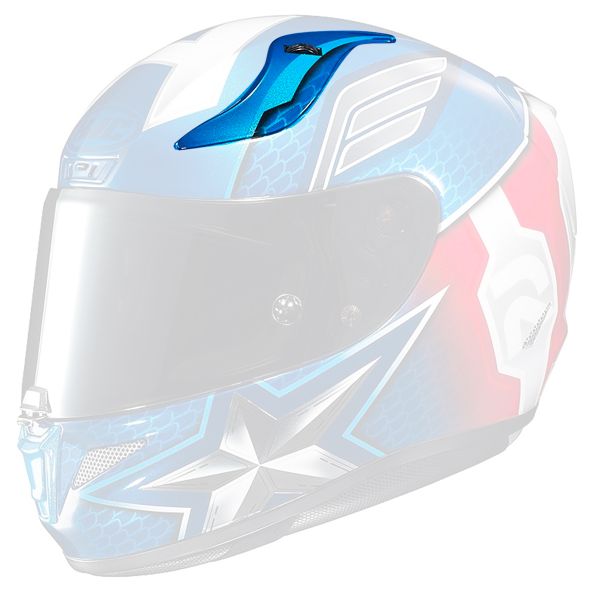 Pi�ces d�tach�es casque HJC Ventilation Superieure RPHA 11 Captain America Marvel MC2