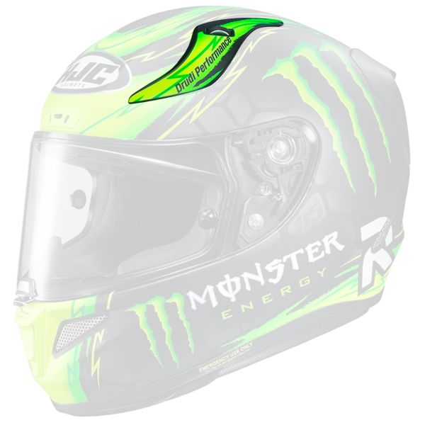 Pi�ces d�tach�es casque HJC Ventilation Superieure RPHA 11 Crutchlow Replica MC4HSF