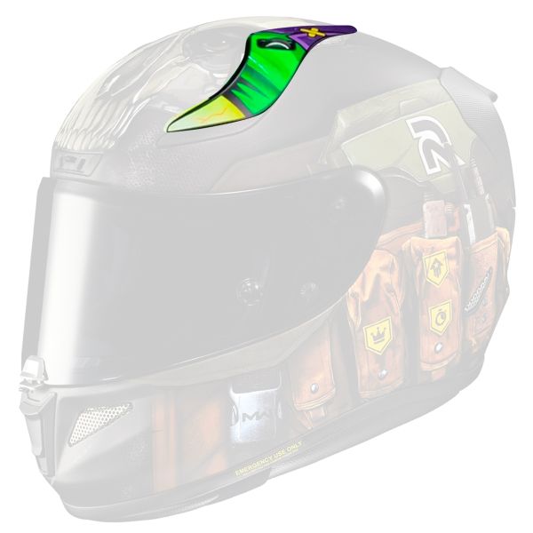 Pi�ces d�tach�es casque HJC Ventilation Superieure RPHA 11 Green Goblin MC48SF