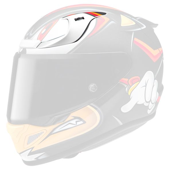 Pi�ces d�tach�es casque HJC Ventilations Superieures RPHA 12 Shadow The Hedgehog