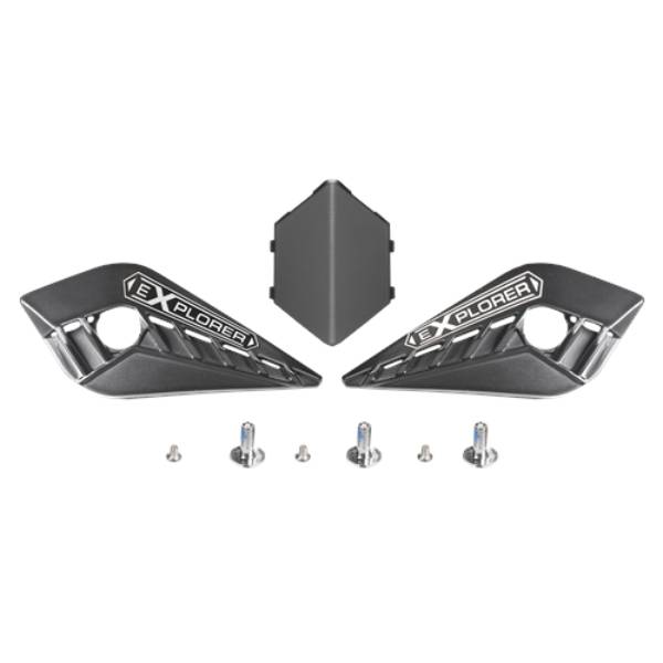 Pices dtaches casque LS2 Caches casquette Explorer MX701 Carbon