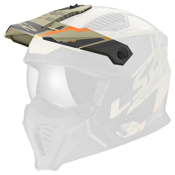 Pi�ces d�tach�es casque LS2 Casquette Drifter Devor OF606
