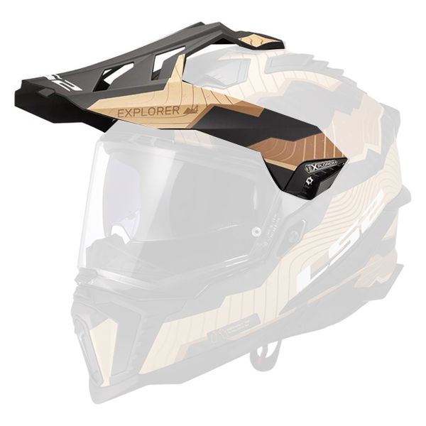 Pi�ces d�tach�es casque LS2 Casquette Explorer C MX701 Trick