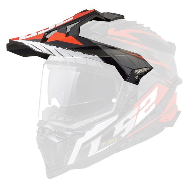 Pi�ces d�tach�es casque LS2 Casquette Explorer MX701 Spire