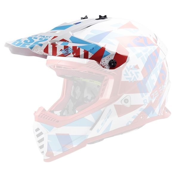 Pi�ces d�tach�es casque LS2 Casquette Fast Evo MX437 Funky