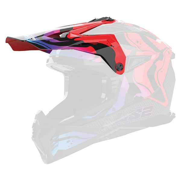 Pi�ces d�tach�es casque LS2 Casquette Fast II MX708 Wash