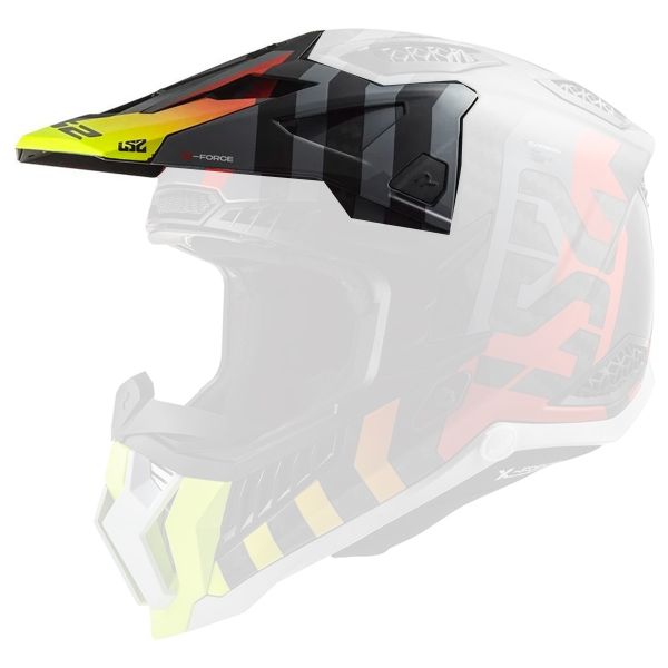 Pi�ces d�tach�es casque LS2 Casquette Fixe X-Force Barrier MX703