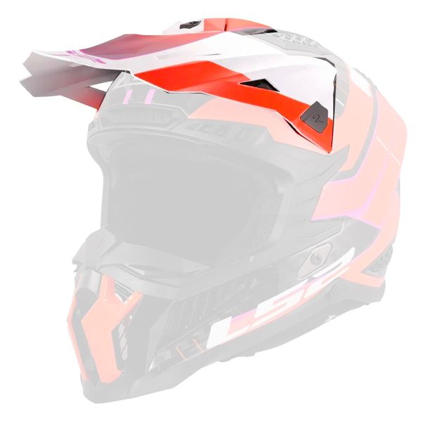 Pi�ces d�tach�es casque LS2 Casquette Fixe X-Force Galuo MX703