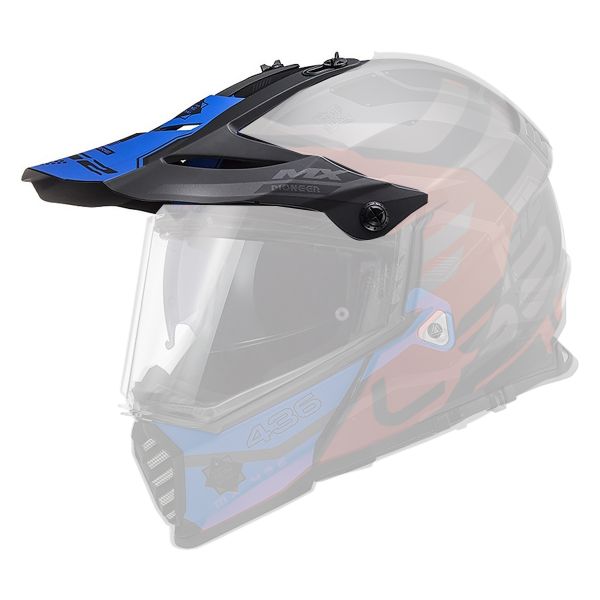 Pi�ces d�tach�es casque LS2 Casquette Pioneer Evo MX436 Cobra