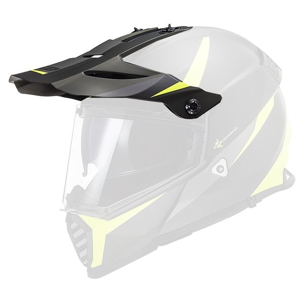 Pi�ces d�tach�es casque LS2 Casquette Pioneer Evo MX436 Router