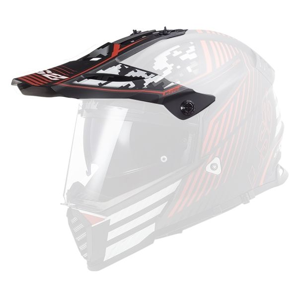 Pi�ces d�tach�es casque LS2 Casquette Pioneer Evo MX436 Saturn
