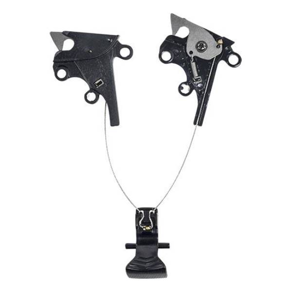 Pices dtaches casque LS2 Mecanisme Mentonniere Acier Metro FF324