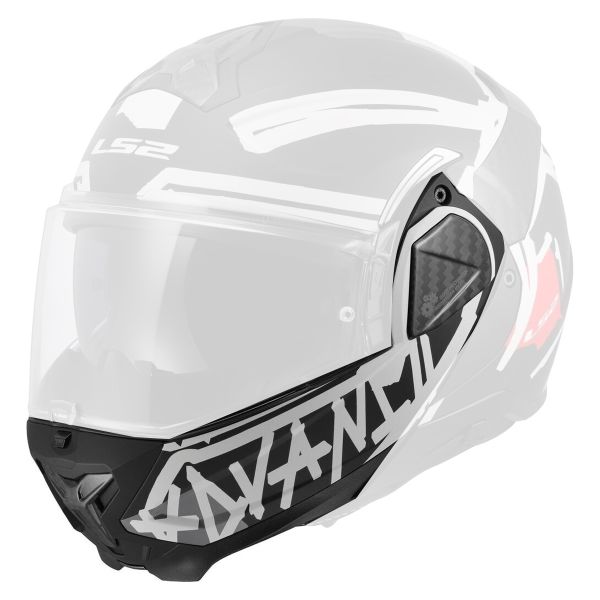 Pi�ces d�tach�es casque LS2 Mentonniere Advant II FF910 Tape