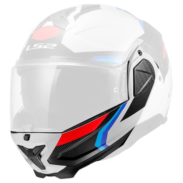 Pi�ces d�tach�es casque LS2 Mentonniere Advant II FF910 Triple