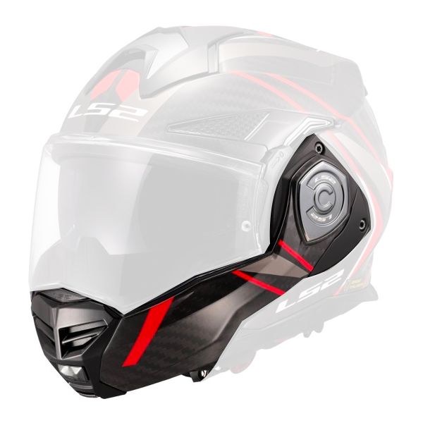 Pi�ces d�tach�es casque LS2 Mentonniere Advant X C FF901 Future