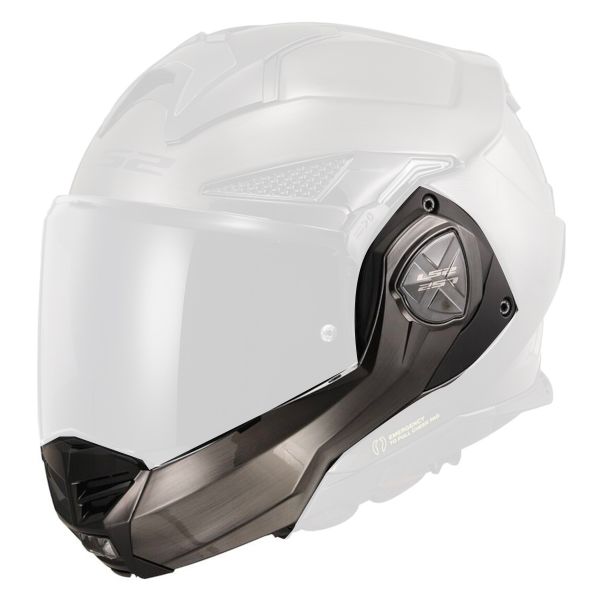 Pi�ces d�tach�es casque LS2 Mentonniere Advant X FF901 Jeans