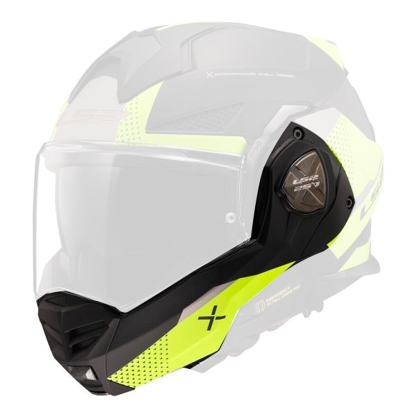 Pi�ces d�tach�es casque LS2 Mentonniere Advant X FF901 Oblivion