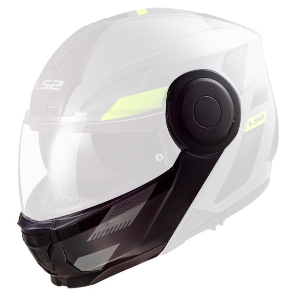 Pi�ces d�tach�es casque LS2 Mentonniere Scope FF902 Max