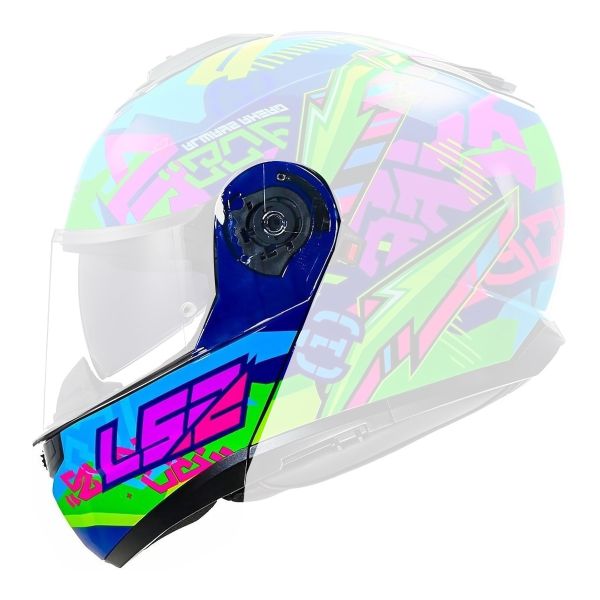 Pi�ces d�tach�es casque LS2 Mentonniere Strobe II FF908 Svent