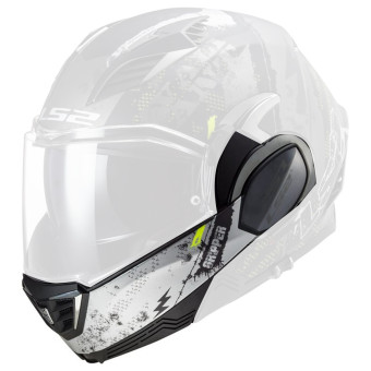 Pièces détachées casque LS2 Mentonniere Valiant II FF900 Gripper