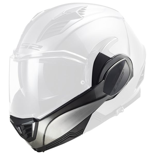 Pi�ces d�tach�es casque LS2 Mentonniere Valiant II FF900 Jeans