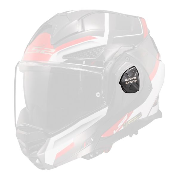 Pi�ces d�tach�es casque LS2 Platine Ecran Advant X FF901 Spectrum