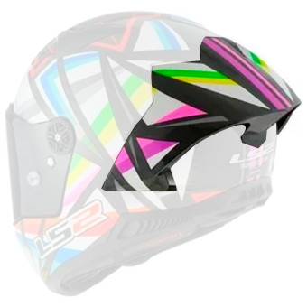 Pi�ces d�tach�es casque LS2 Spoiler Thunder C GP Flash Black FF805