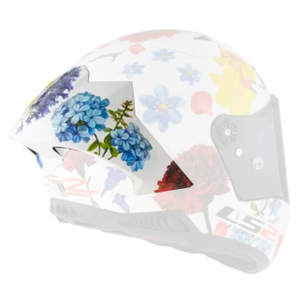Pièces détachées casque LS2 Spoiler Thunder C GP Flowers White FF805 Pièces détachées casque LS2 Spoiler Thunder C GP Flowers White FF805