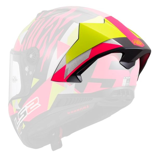 Pi�ces d�tach�es casque LS2 Spoiler Thunder GP Aero Replica Aldeguer FF805