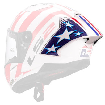 Pi�ces d�tach�es casque LS2 Spoiler Thunder GP Aero Replica Baz FF805