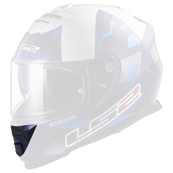 LS2 Ventilation Mentonniere Storm FF800 Mc Phee