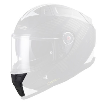 Pi�ces d�tach�es casque LS2 Ventilation Mentonniere Vector II FF811 Splitter