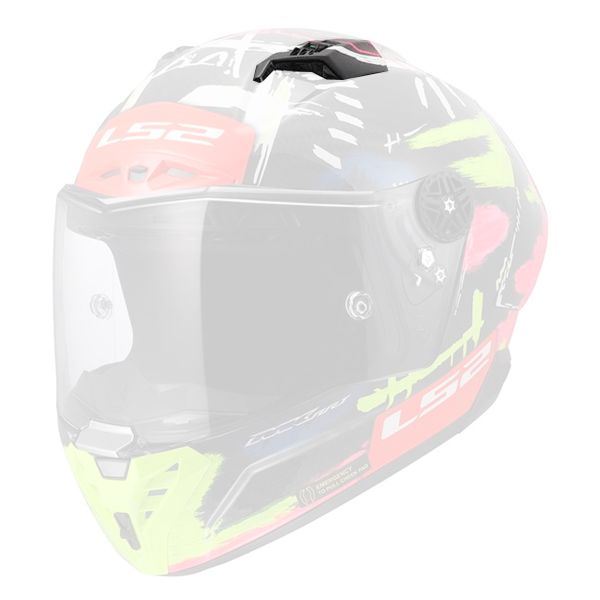 Pi�ces d�tach�es casque LS2 Ventilation Superieure Thunder GP Aero Replica Aldeguer FF805