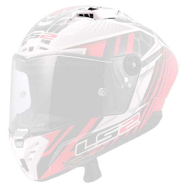 Pi�ces d�tach�es casque LS2 Ventilation Superieure Thunder GP Aero Replica Perolari FF805