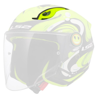 Pièces détachées casque LS2 Ventilations Superieures Funny II Glup OF622 Pièces détachées casque LS2 Ventilations Superieures Funny II Glup OF622