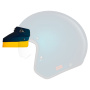 Pices dtaches casque Nexx Casquette X.G30 Exterieur Jaune Teal Blue