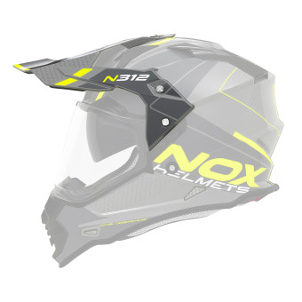 Pièces détachées casque NOX Casquette N312 Drone nardo jaune Pièces détachées casque NOX Casquette N312 Drone nardo jaune