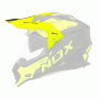 Pices dtaches casque NOX Casquette N312 Impulse noir mat jaune