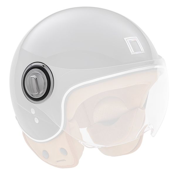 Pi�ces d�tach�es casque NOX Kit de Fixation Ecran Heritage - Idol Shiny Black